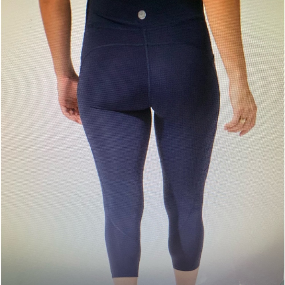 Apana Yoga Exercise Capri Pants Size S Gray